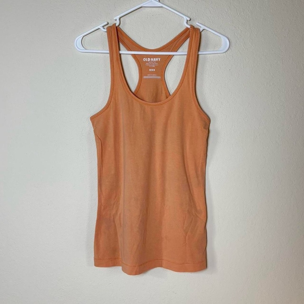 Old Navy Women's Orange Tank Top. Size M